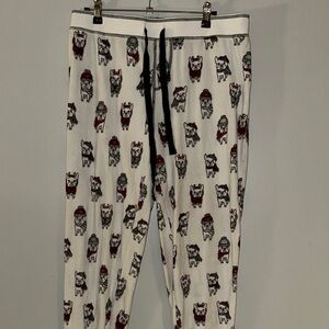 Charming Dog Pattern Lounge Pants